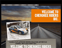 Tablet Screenshot of cherokeerider.com